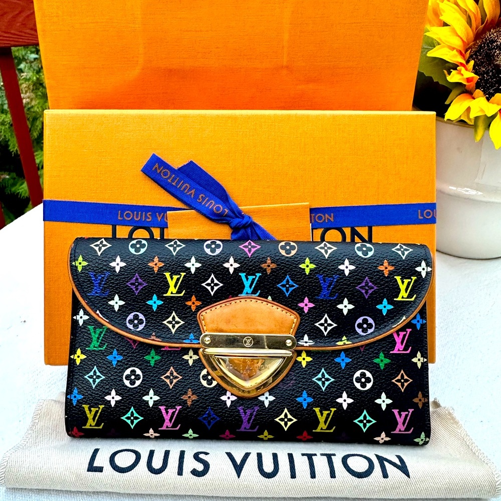 🖤❤️LOUIS VUITTON MURAKAMI WALLET ❤️